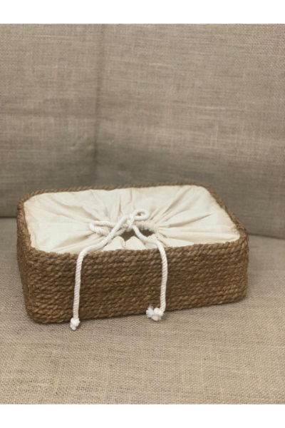 Rope Basket with Cotton Lining  - JB00CO22